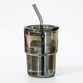 13 oz Tumbler Water Glass (1 Piece Smoky Grey)