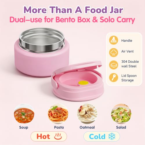 Bento Box for Kids (Purple Pink)