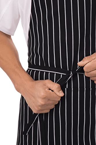 Unisex Kitchen Apron (Chalk Stripe)