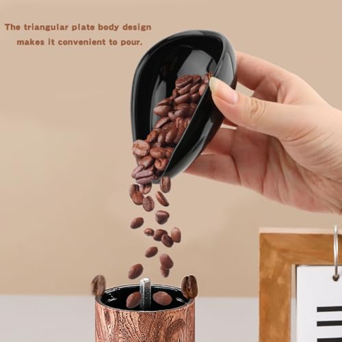 Coffee Bean Dosing Cup (8.5*2.8*10cm/3.35*1.1*3.94inch / Black)