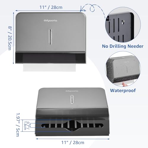 Paper Towel Dispenser Wall Mount (5853-gray)