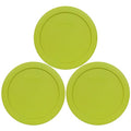 7201-PC 4-Cup Edamame Green Lids (3-Pack) - Made in USA (Edamame Green)