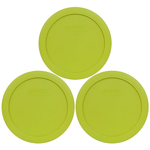 7201-PC 4-Cup Edamame Green Lids (3-Pack) - Made in USA (Edamame Green)