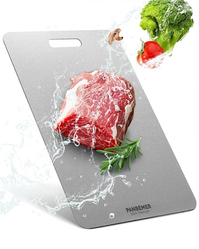 Katori Titanium Cutting Board for Kitchen (12"L x 9"W)