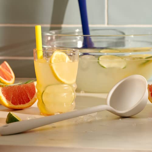 Get It Right Silicone Ladle Spoon (Slate / 3/4 Cup)