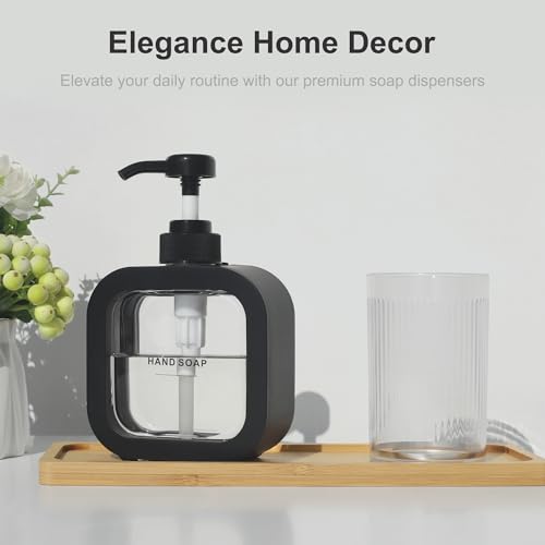Hand & Dish Soap Dispenser (Black)