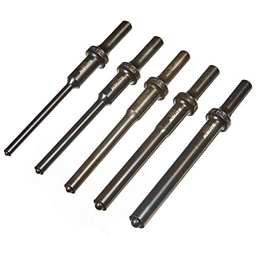 Tools 32020 Pneumatic Roll Pin Punch (5-Piece Set)
