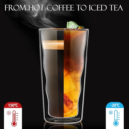 Double Wall Glass (Clear tumbler-15.2oz)
