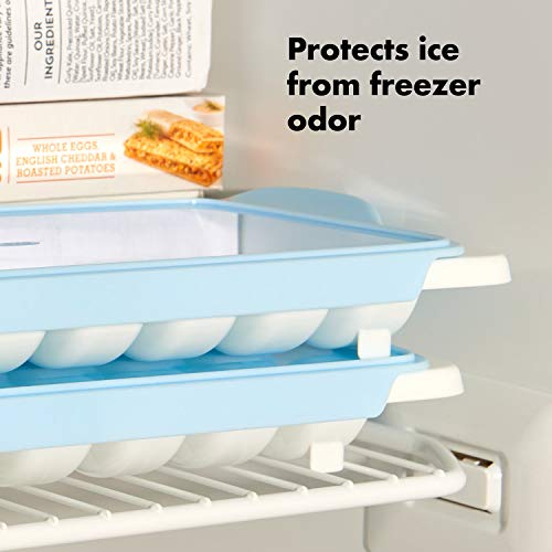 Good Grips Flexible Ice Cube Tray with Lid (2-Pack Ice Cube Tray)