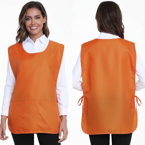 Unisex Cobbler Apron (Standard / 1 Pack - Orange)