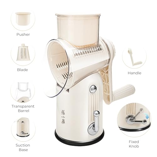 5 in 1 Rotary Cheese Grater