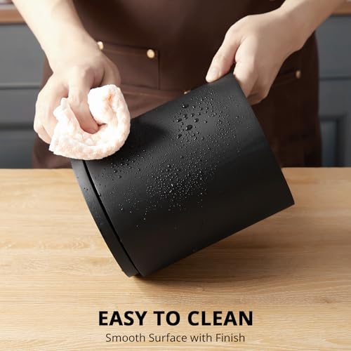 Wooden Utensil Holder (Black)