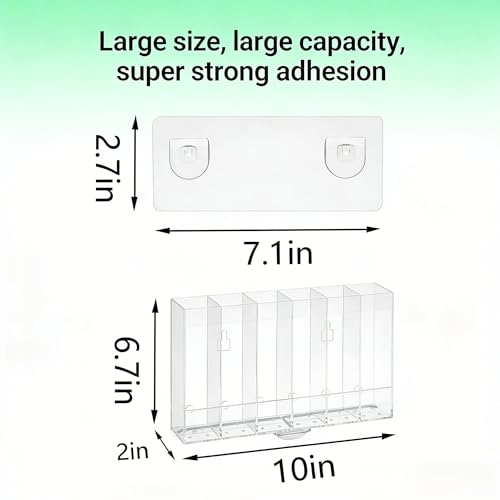 10''Straw Storage for Cabinet Door with Tumbler Straw Organizer (White)