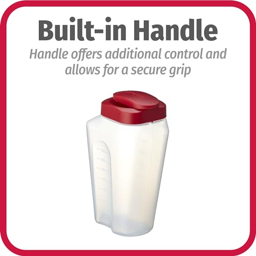 1 Quart Bottle with Snap Lock Easy (1 Pack)
