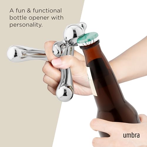 Rodeo Buddy Bottle Opener with Stand (Chrome / Normal)