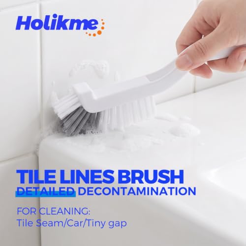 7 Pack Cleaning Brush Scrub Brush Kitchen Brush for Floor (Blue)