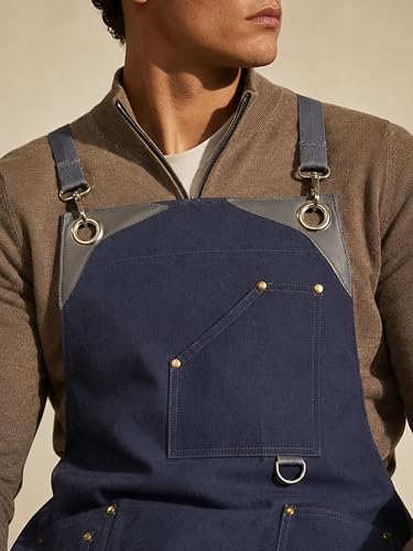 Professional Work Apron for Men & Women (Standard / Work Navy)