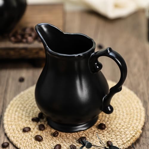 Retro Ceramic Creamer with Handle