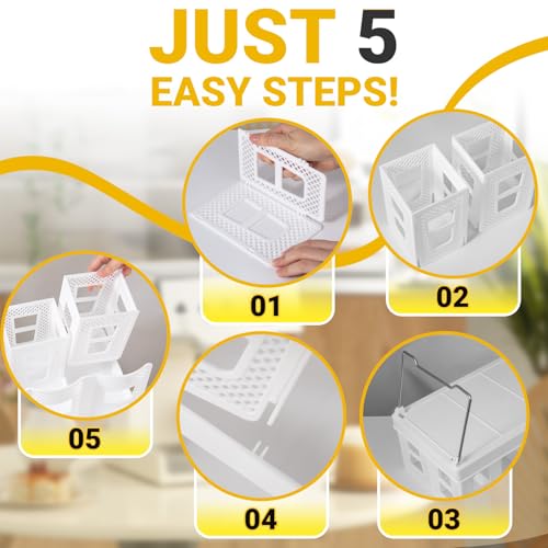Cup and Lid Holder (White L / Large)