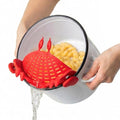 Crab Clip On Strainer (Crab)