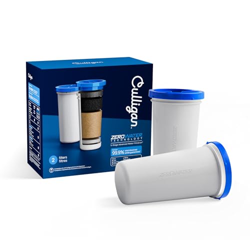 ZeroWater Replacement Water Filter Removes PFAS 2 (2-Pack)