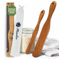 2 pcs Skinny Spurtle for Sourdough Starter (Skinny Spurtle Set of 2)