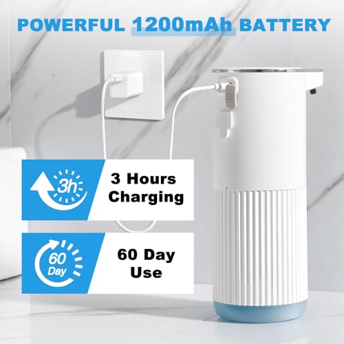 Automatic Soap Dispenser (White / Liquid-2 Pack)