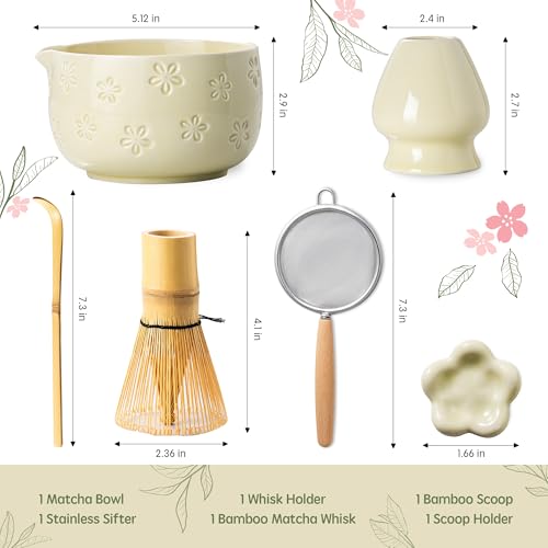Matcha Whisk Set (Beige)