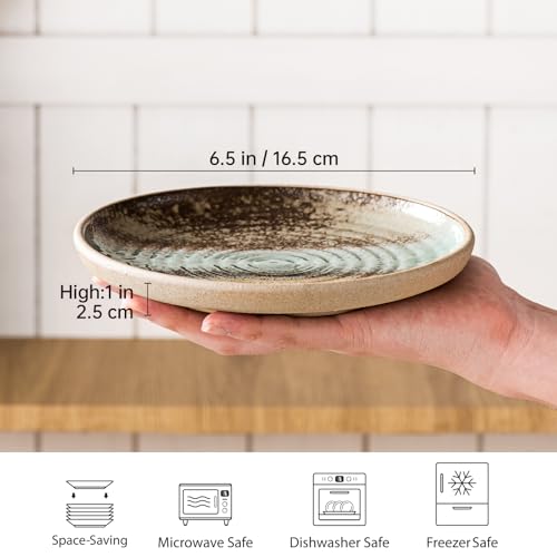 Dessert Plates (Light Brown / 6.5 Inch)