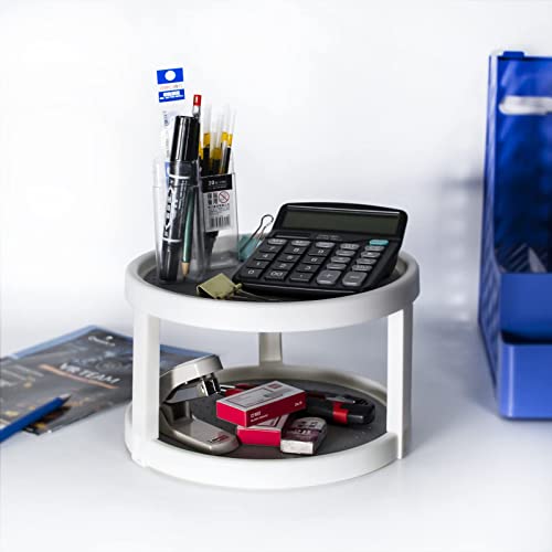 Lazy Susan Organizer (1-Pack, 2-Tier, 10-Inch)