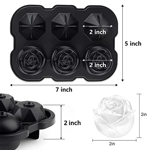 Silicone Ice Cube Tray with Lids