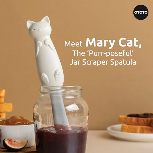 Jar Scraper Spatula (Mary Cat)