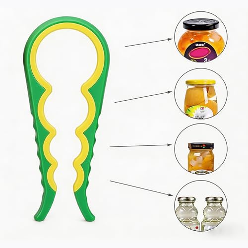 Jar Opener for Seniors with Arthritis (Green)