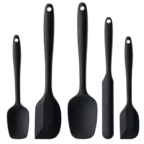 Silicone Spatula Set (Black)