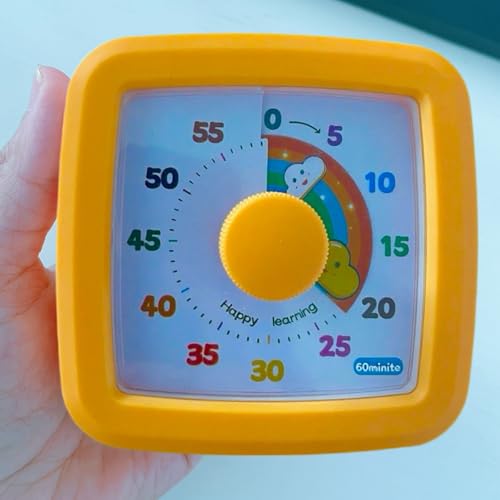 Visual Timer for Kids 60 Minute (Orange)