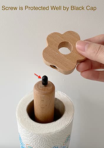 Paper Towel Holder (Lovely Flower)