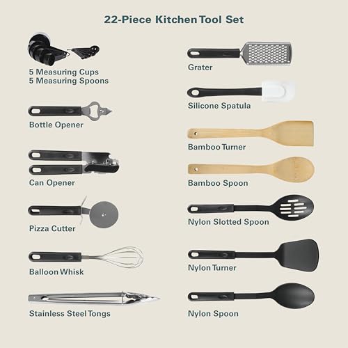 74 Piece Kitchen in a Box Pots and Pans Cookware (74-Piece / White (74pc))