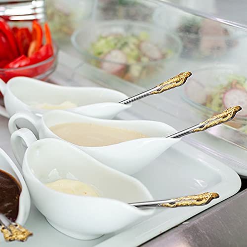 Luxury 1 Piece Gold Accent Gravy Ladle