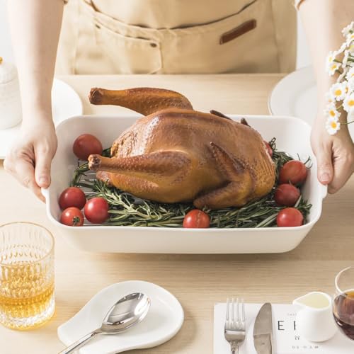 HOMBENE Casserole Dish (Set of 2 (1.2QT/3QT))