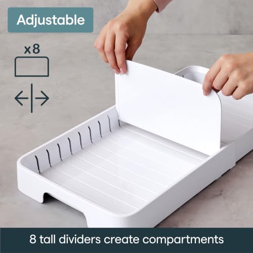 StoraLid 40 Container Lid Organizer (Expandable Premium)