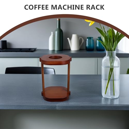 Wooden Portable Coffee Drip Filter Rack Stand Xmas for Home
