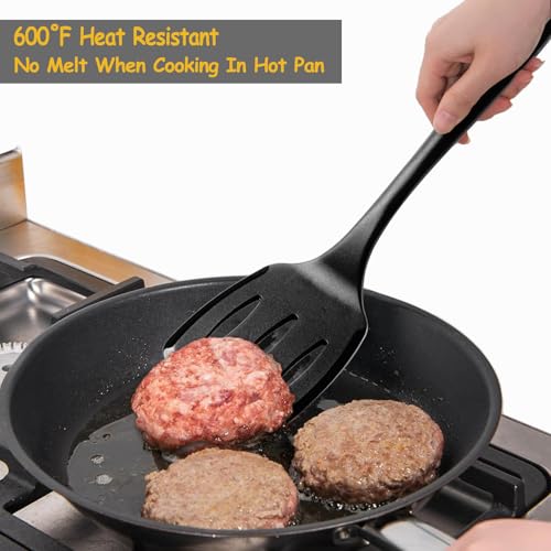 Silicone Spatula Set (Black)