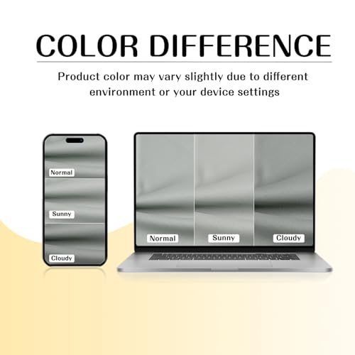 100% Blackout Curtains for Bedroom 90 Inches Long 2 Panels Set (52"W x 90"L (Pack of 2) / Light Grey)