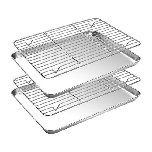 Baking Sheet with Cooling Rack Set (10 inch)