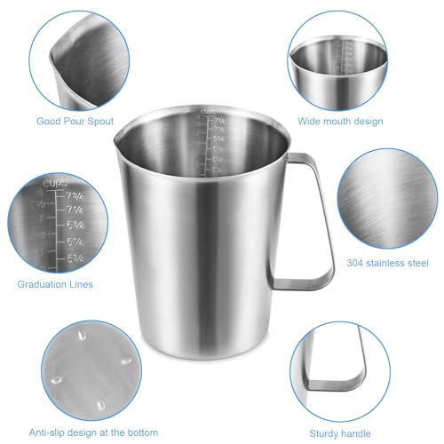 64Oz 8Cup Stainless Steel Pitcher (2000ML)
