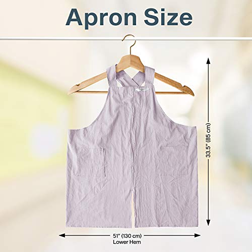 Cotton Aprons for Women (Pink)