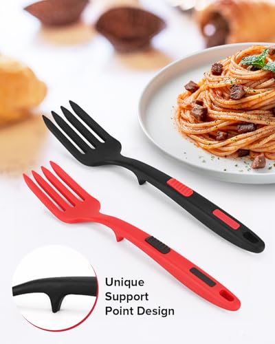 Large Silicone Flexible Cooking Fork (BR)