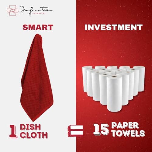 Kitchen Towels (Passionate Red / 12 x 12)
