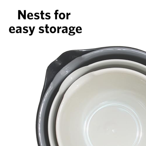 Mixing Bowls with Pour Spout (4pc Grey / 4 count)