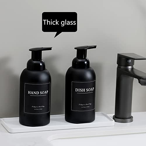 2 Pack Foaming Soap Dispenser (Black)